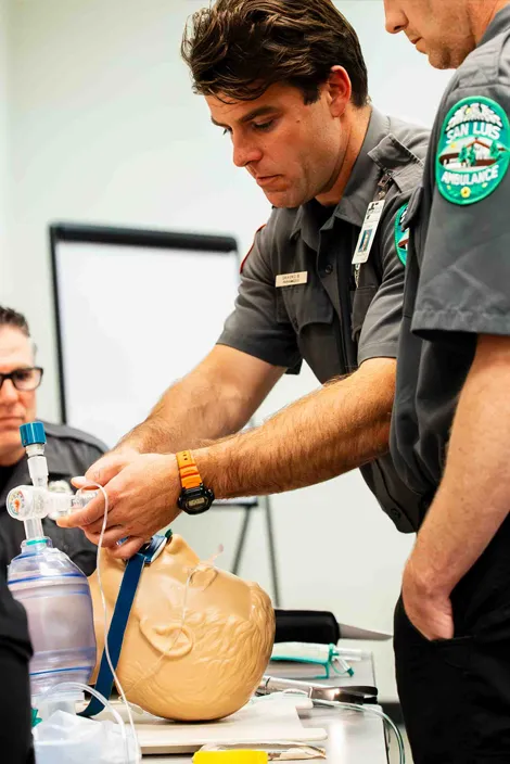 san luis ambulance qic cpr training